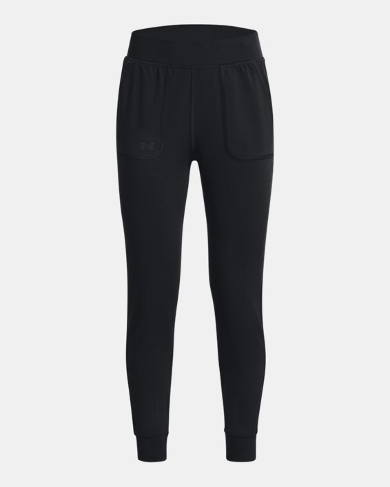 Girls' UA Motion Joggers in Black image number 0